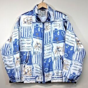 Vintage Soft Silk Track Jacket